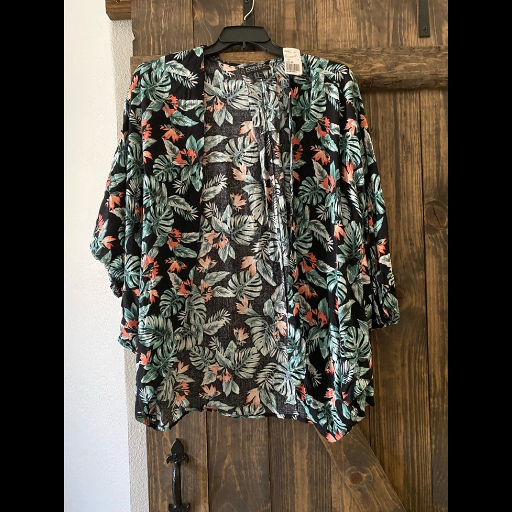 Cardigan blouse